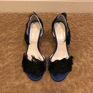 Something Bleu Gigi peep toe pump